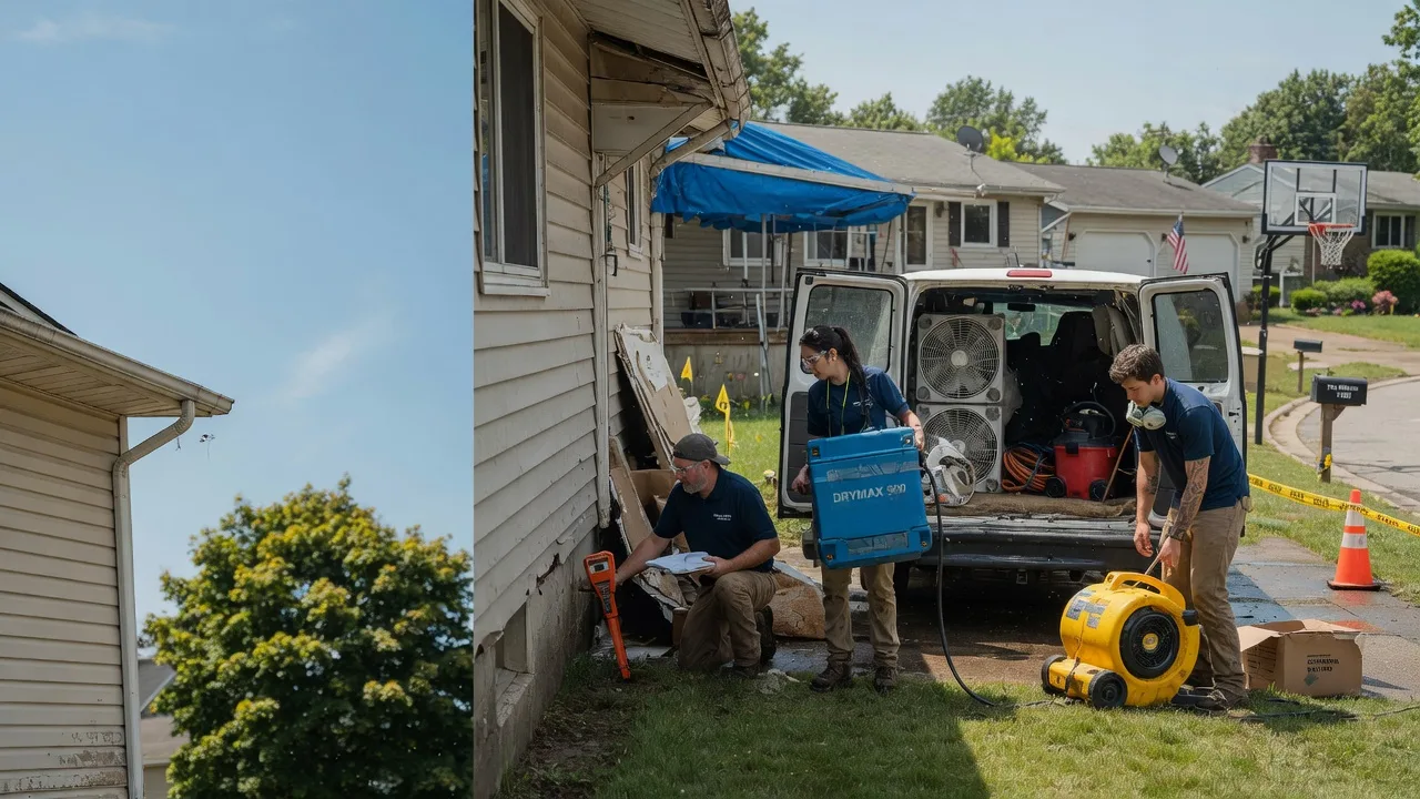 Ceiling Leak Cleanup in Ansonville, NC near me