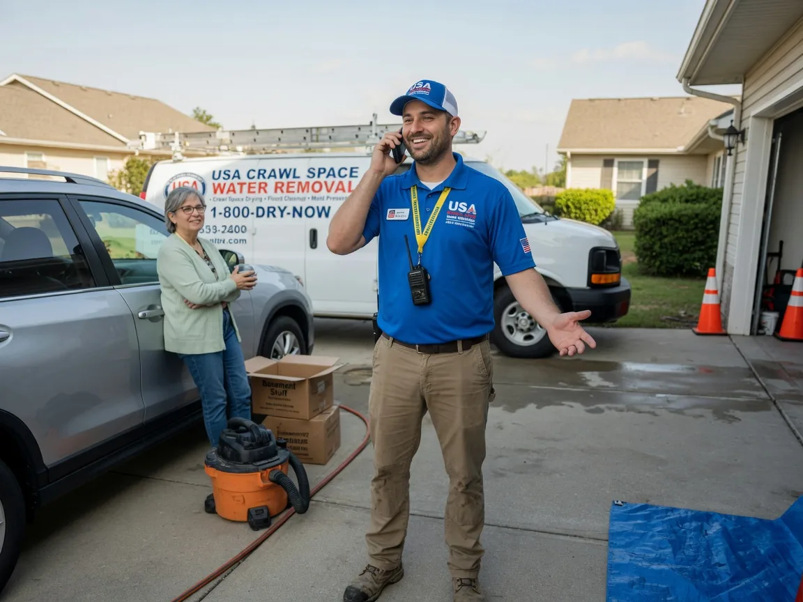 Crawl Space Water Removal Ansonville, NC FAQs